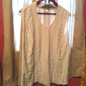 Coldwater Creek sleeveless tunic